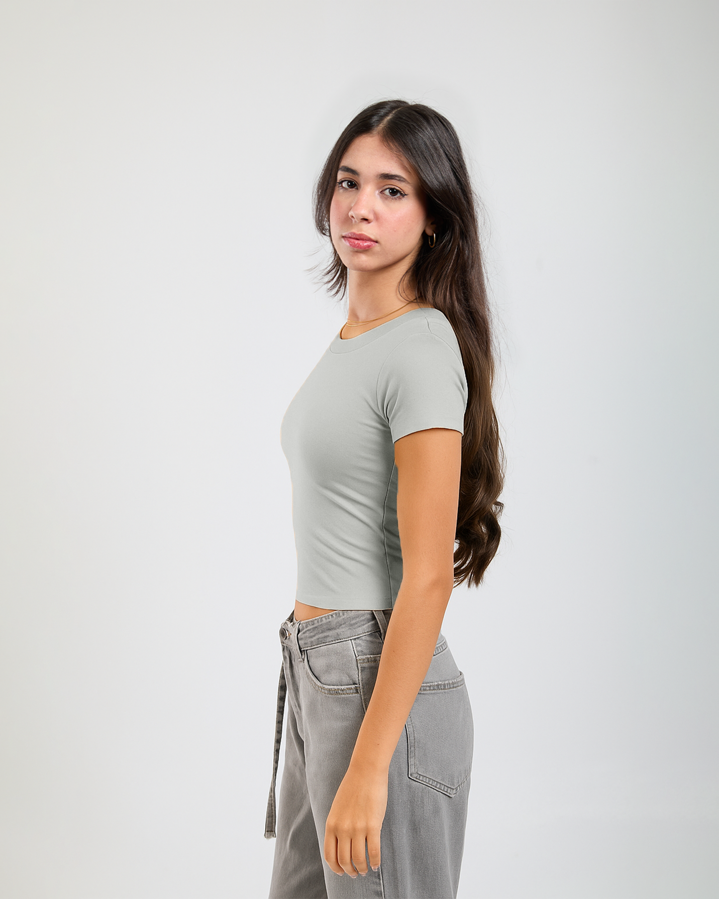 COTTON ROUND NECK SHORT SLEEVES